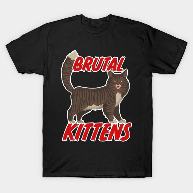 BRUALS KITTENS HELLOWEEN T-Shirt by MYFROG